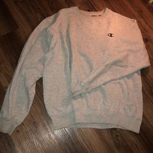 Large fit gray sweatshirt